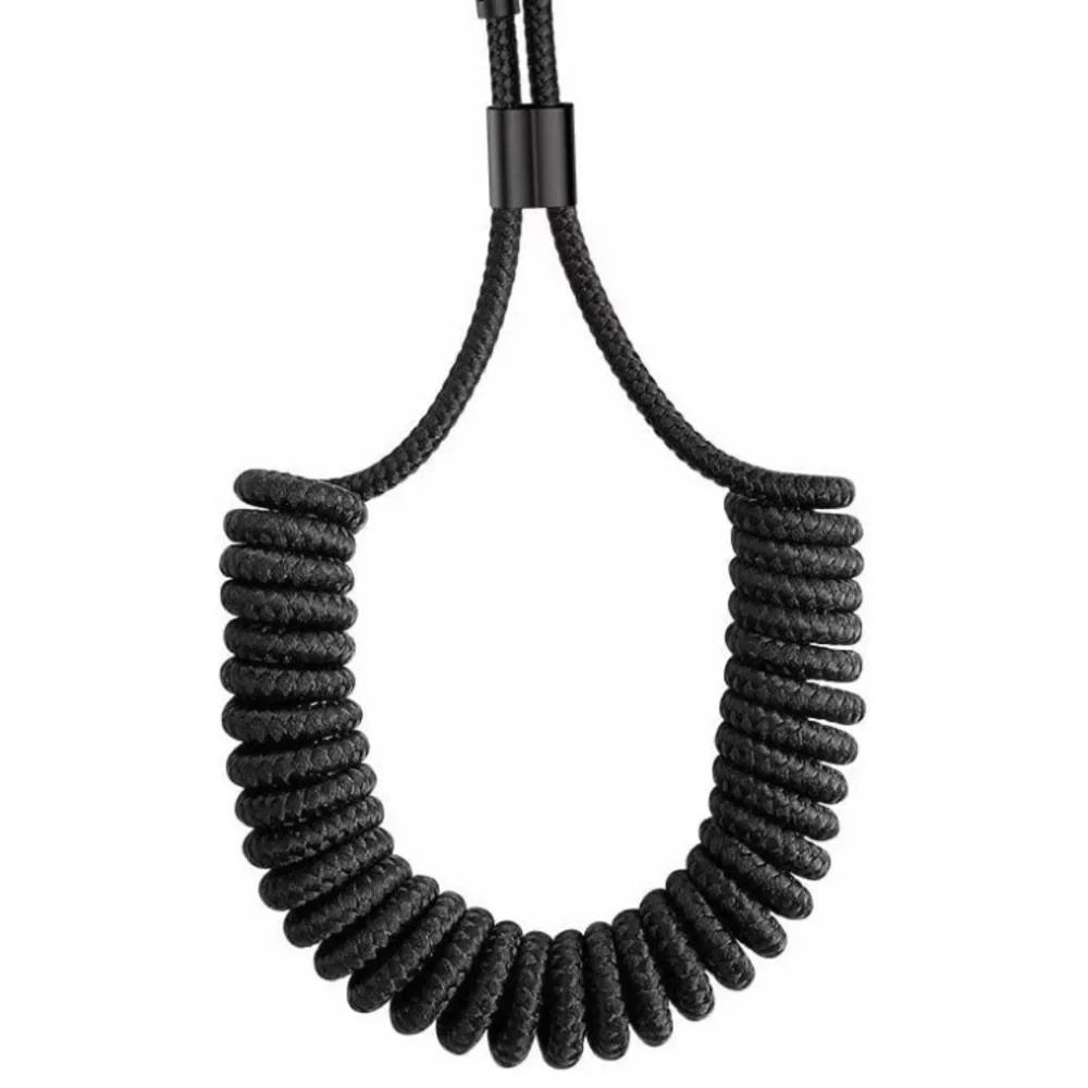 iPhone Charger Coiled Cable 2.1A Fast Charger